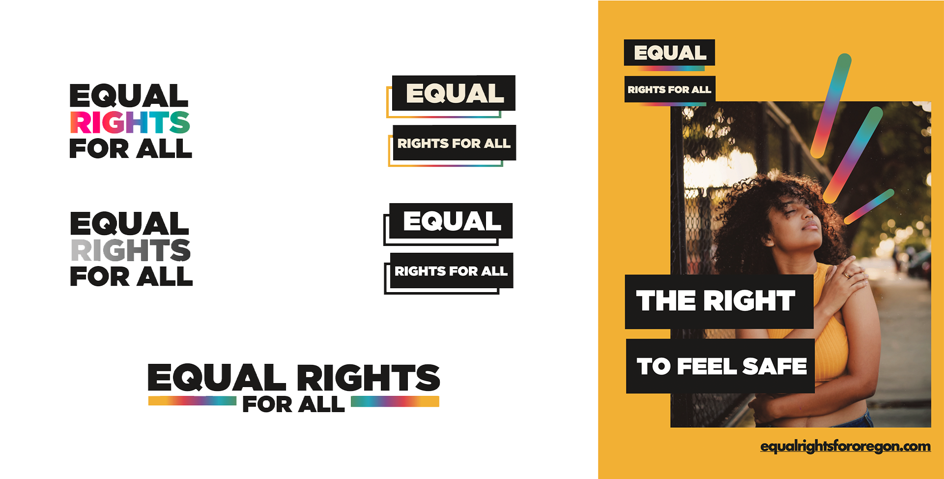 Everyone deserves equal rights, no exceptions. - STCK Design